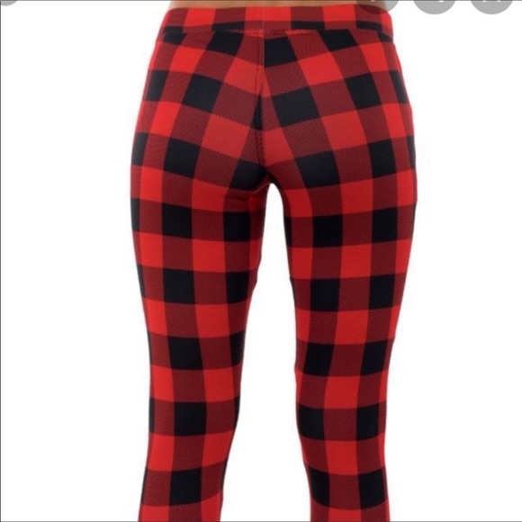 No boundaries leggings black and red - Picture 2 of 6